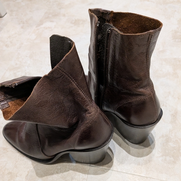 Leather Booties - L’Intervalle - Picture 6 of 7